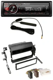 Автомагнитола Pioneer 1 DIN, MP3, DAB, USB, AUX для Hyundai Sonata (NF, 2005–2008)