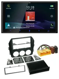 JVC USB Bluetooth 2DIN DAB MP3 Autoradio für Mazda MX 5 (NC, ab 2008)