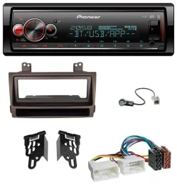 Автомагнитола для Hyundai Sonata (с 2009) Pioneer Bluetooth, USB, MP3, DAB, темно-коричневый металлик