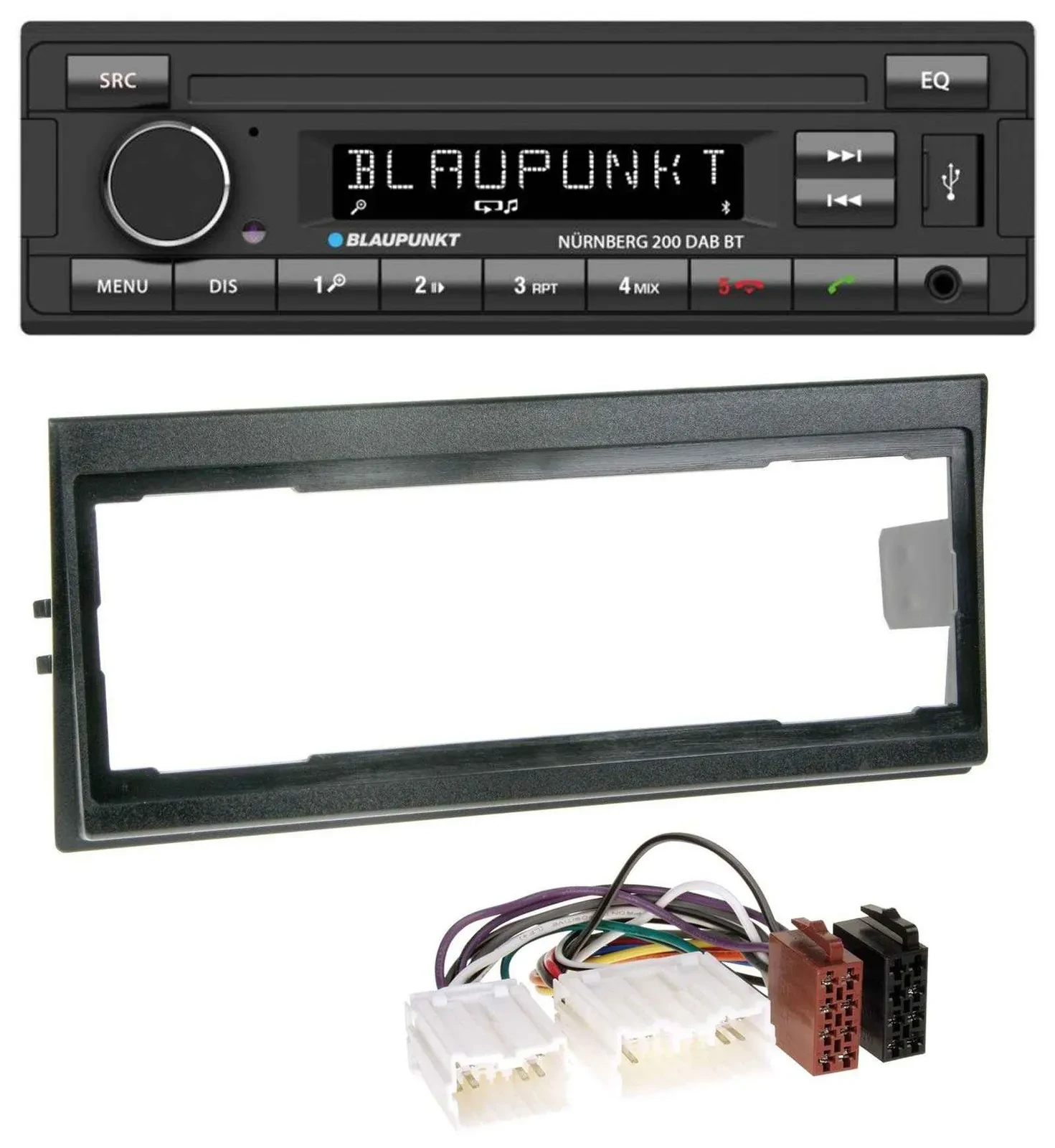 Автомагнитола для Volvo 940/960/S40 (до 2000) Blaupunkt USB, DAB, MP3, Bluetooth