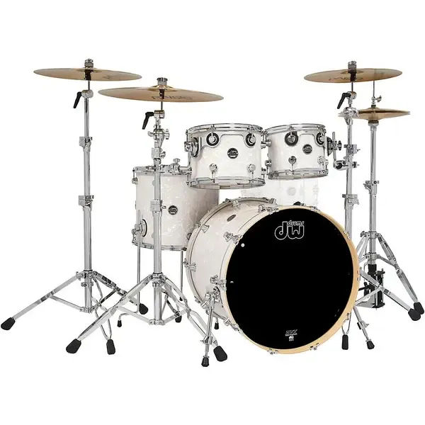 Ударная установка акустическая DW 4-Piece Performance Series Shell Pack White Marine