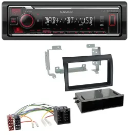 Kenwood MP3 Bluetooth USB DAB Autoradio für Citroen Jumper Fiat Ducato 06-11 sch