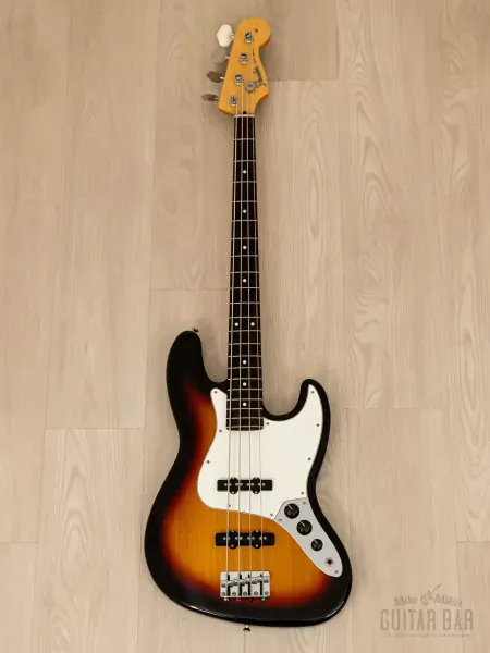 Бас-гитара Fender Hybrid II Jazz Bass JJ Sunburst w/gigbag Japan 2021