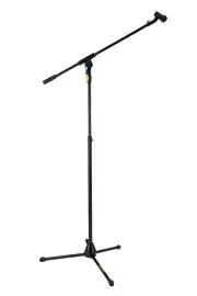 Hercules MS631B TRIPOD MICROPHONE STAND WITH BOOM & MIC CLIP & EZ GRIP HEIGHT
