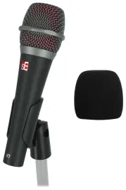 Микрофон проводной sE Electronics V7 динамический суперкардиоидный с ветрозащитой WS07