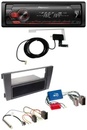 Pioneer 1DIN USB DAB MP3 AUX Autoradio für Audi A6 C5 01-05 Symphony Aktivsystem