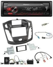 Pioneer DAB 1DIN MP3 Lenkrad USB Autoradio für Ford Focus DYB 2011-2014