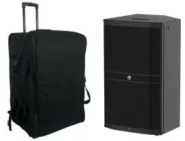 Mackie DRM215 15" 1600w Professional Powered DJ PA Speaker+Rolling Carry Case