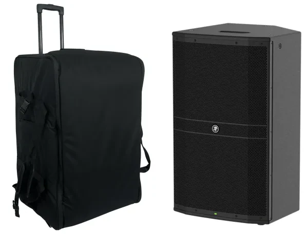 Mackie DRM215 15" 1600w Professional Powered DJ PA Speaker+Rolling Carry Case