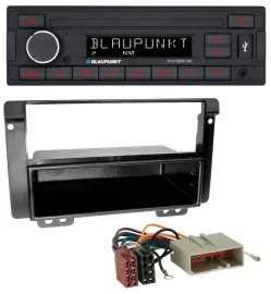 Blaupunkt MP3 AUX USB 1DIN Autoradio für Landrover Freelander 2004-2007