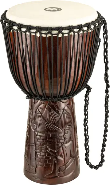 Джембе MEINL 12" Professional Large African Village Carving Dark Natural