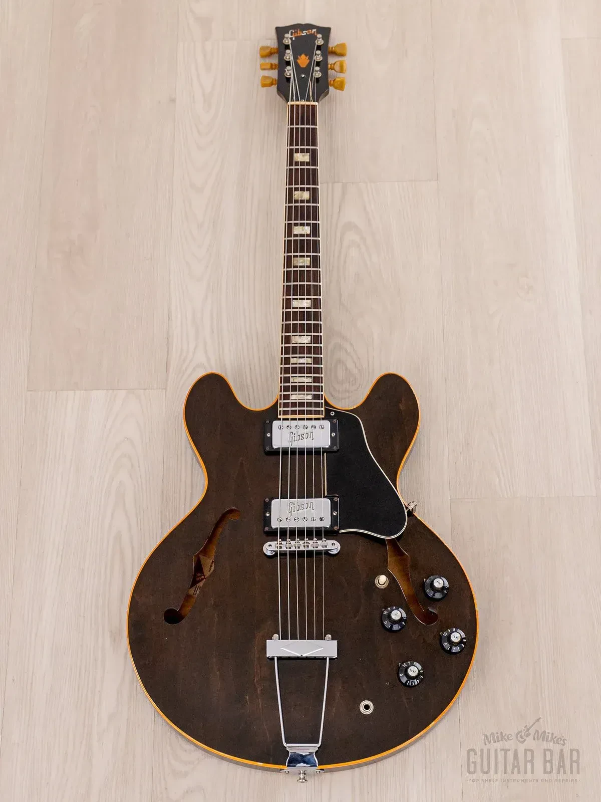 Электрогитара полуакустическая Gibson ES-335 TDW HH Walnut w/case USA 1971