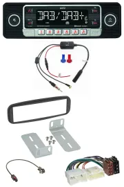 Dietz MP3 DAB Bluetooth USB Autoradio für Renault Clio (2012-2017)