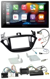 Pioneer DAB Bluetooth 2DIN USB Lenkrad Autoradio für Opel Adam Corsa E ab 2013 P