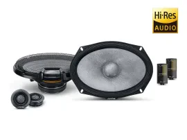 Alpine R2-S69 | 200W RMS 6x9" R-Series 2-Way Component Car Speakers