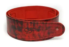 Ремень для гитары Mamba straps MB6061-122-2 Red Loft