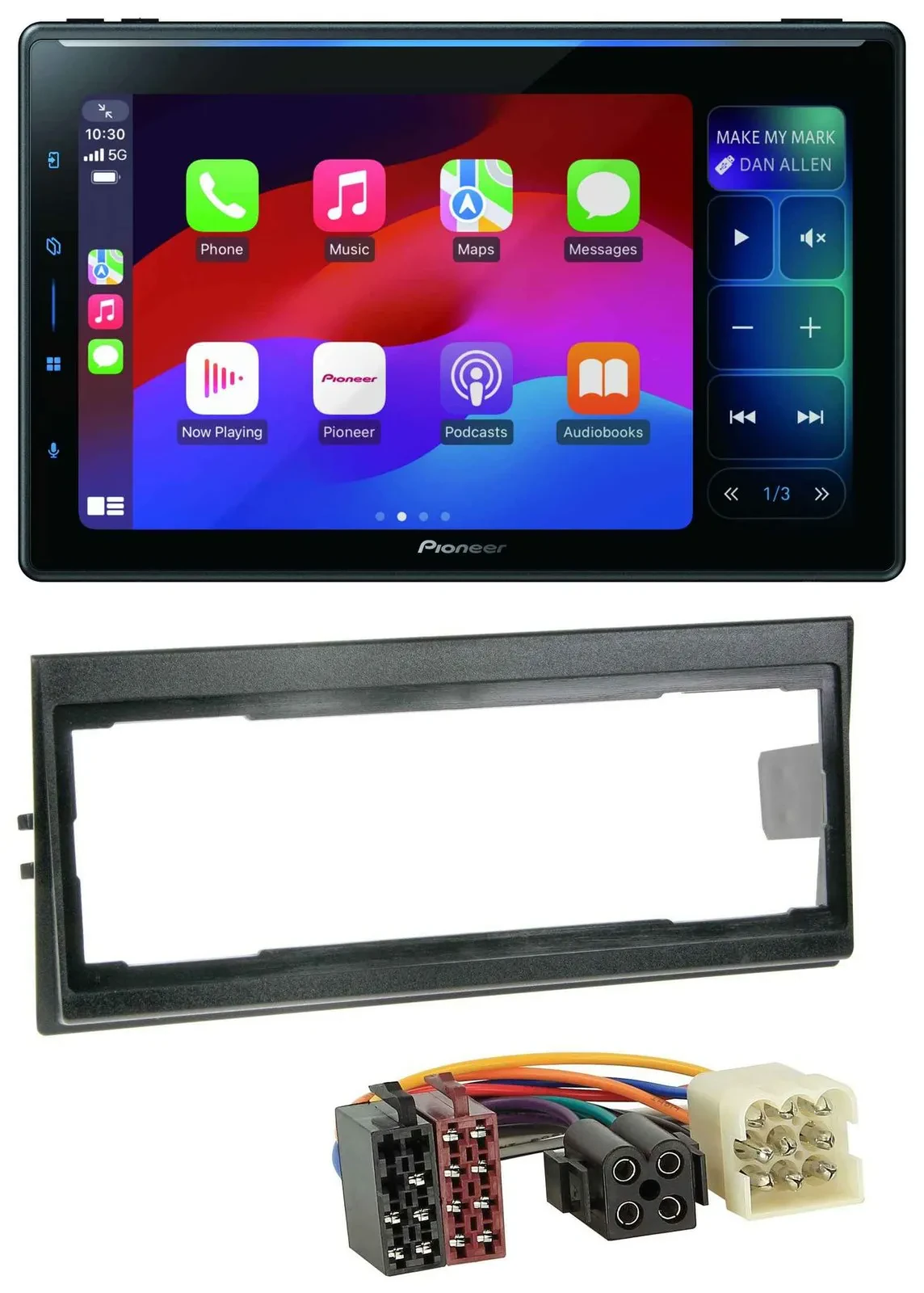 Pioneer Bluetooth DAB MP3 USB Autoradio für Volvo 740, 760 (1982-1992)