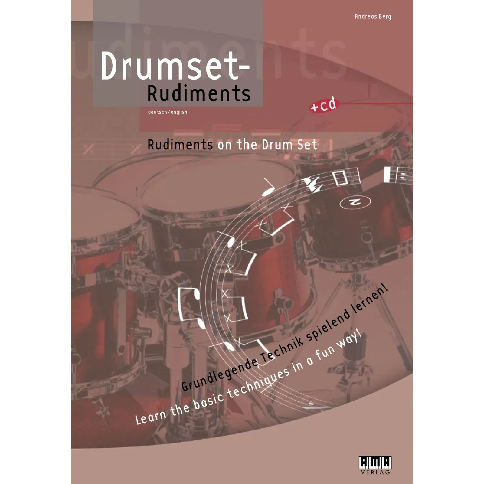 Учебное пособие AMA Verlag Drumset-Rudiments Andreas Berg (+CD)