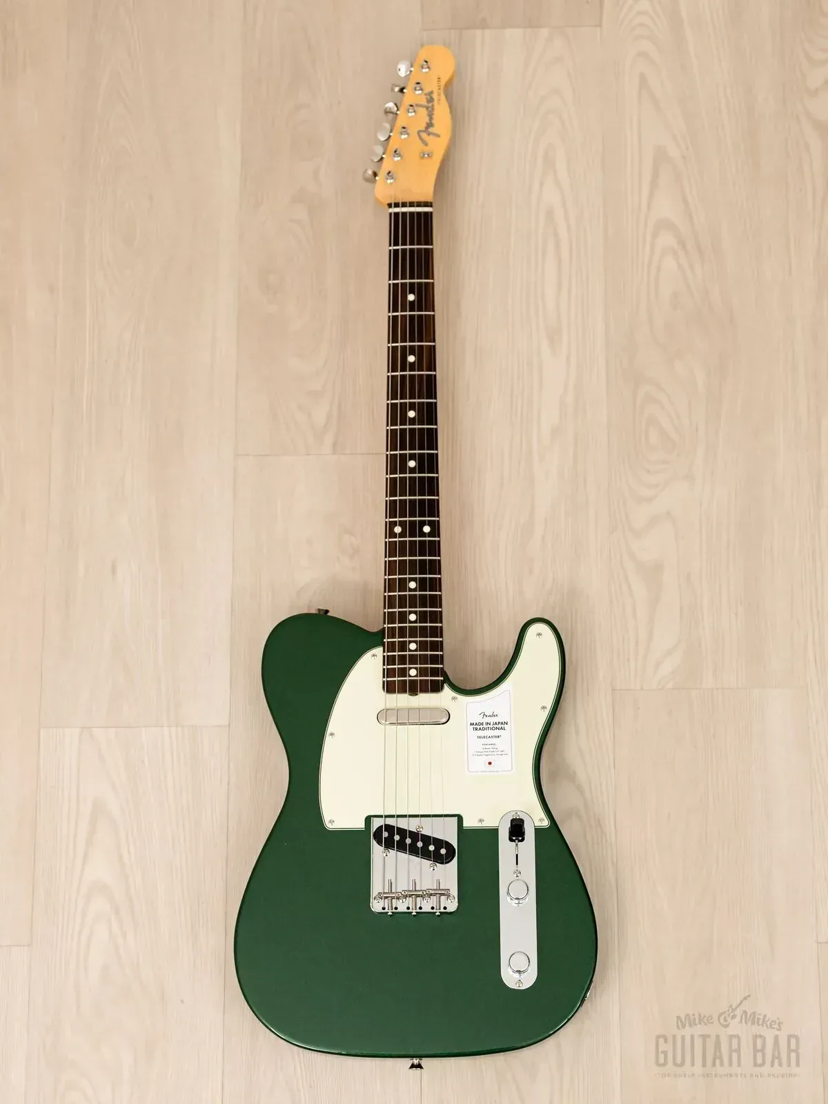 Электрогитара Fender Traditional II 60s Telecaster SS Aged Sherwood Green w/gigbag Japan 2024
