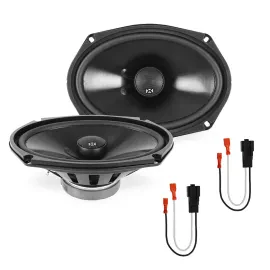 Dodge Stratus Sedan 2002-2006 Front Door Factory Speaker Upgrade Package | NVX