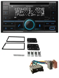 Kenwood CD 2DIN DAB USB MP3 Bluetooth Autoradio für Kia Carens II 2002-2006