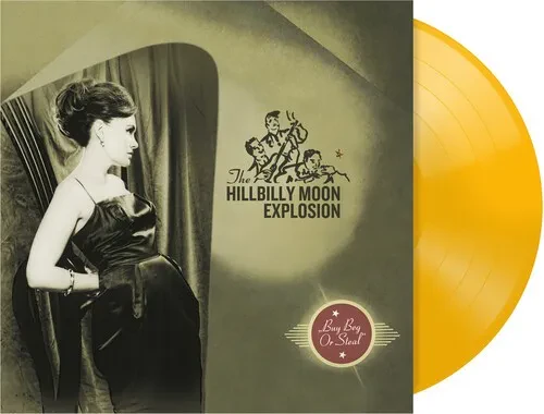 Виниловая пластинка The Hillbilly Moon Explosion - Buy Beg Or Steal [New Vinyl LP] Colored Vinyl, Ye