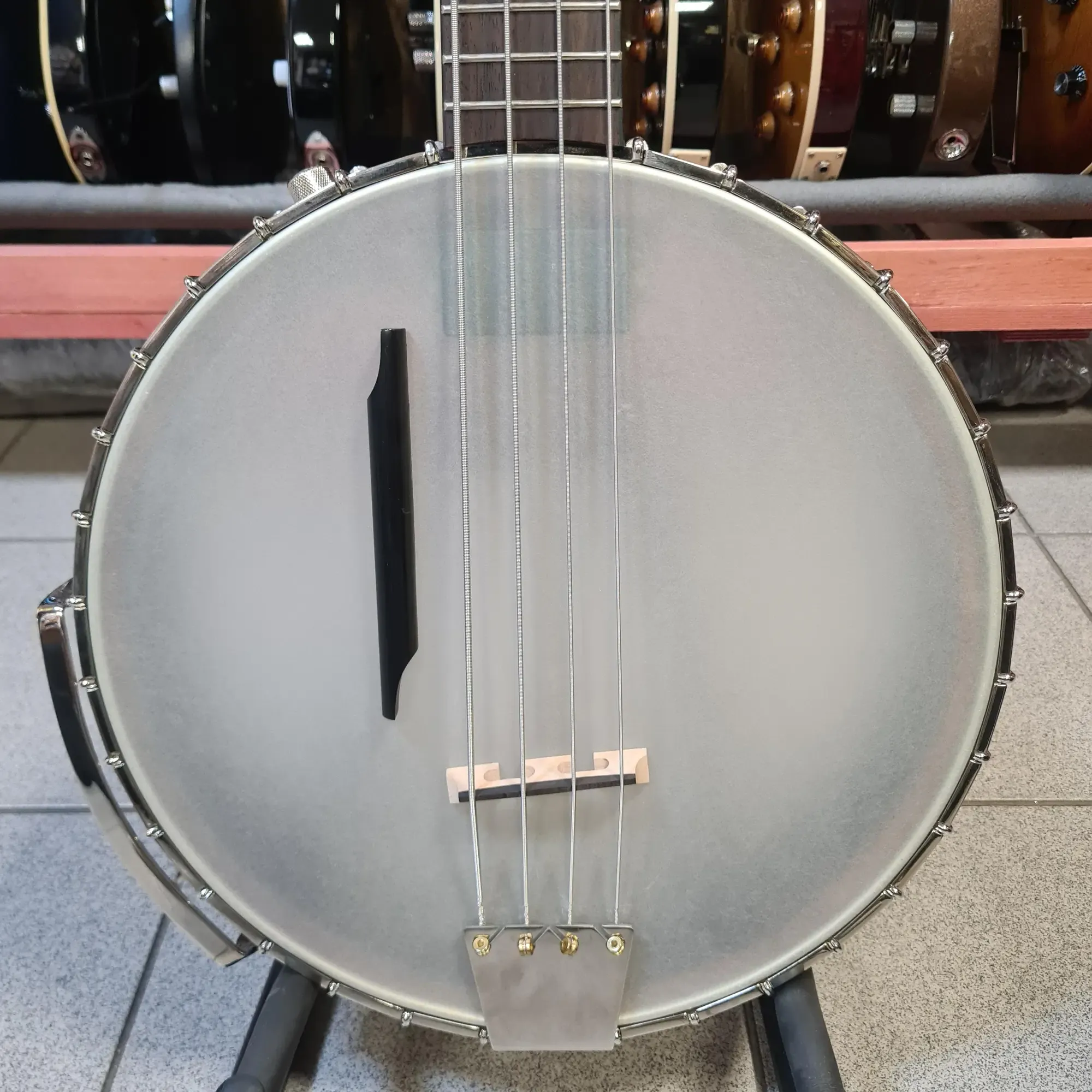 Бас-гитара Банджо Gold Tone BB-400 H Brown Case USA 2022