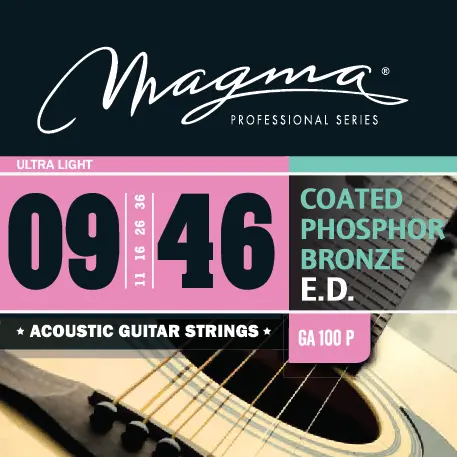 Струны для акустической гитары Magma Strings GA100P