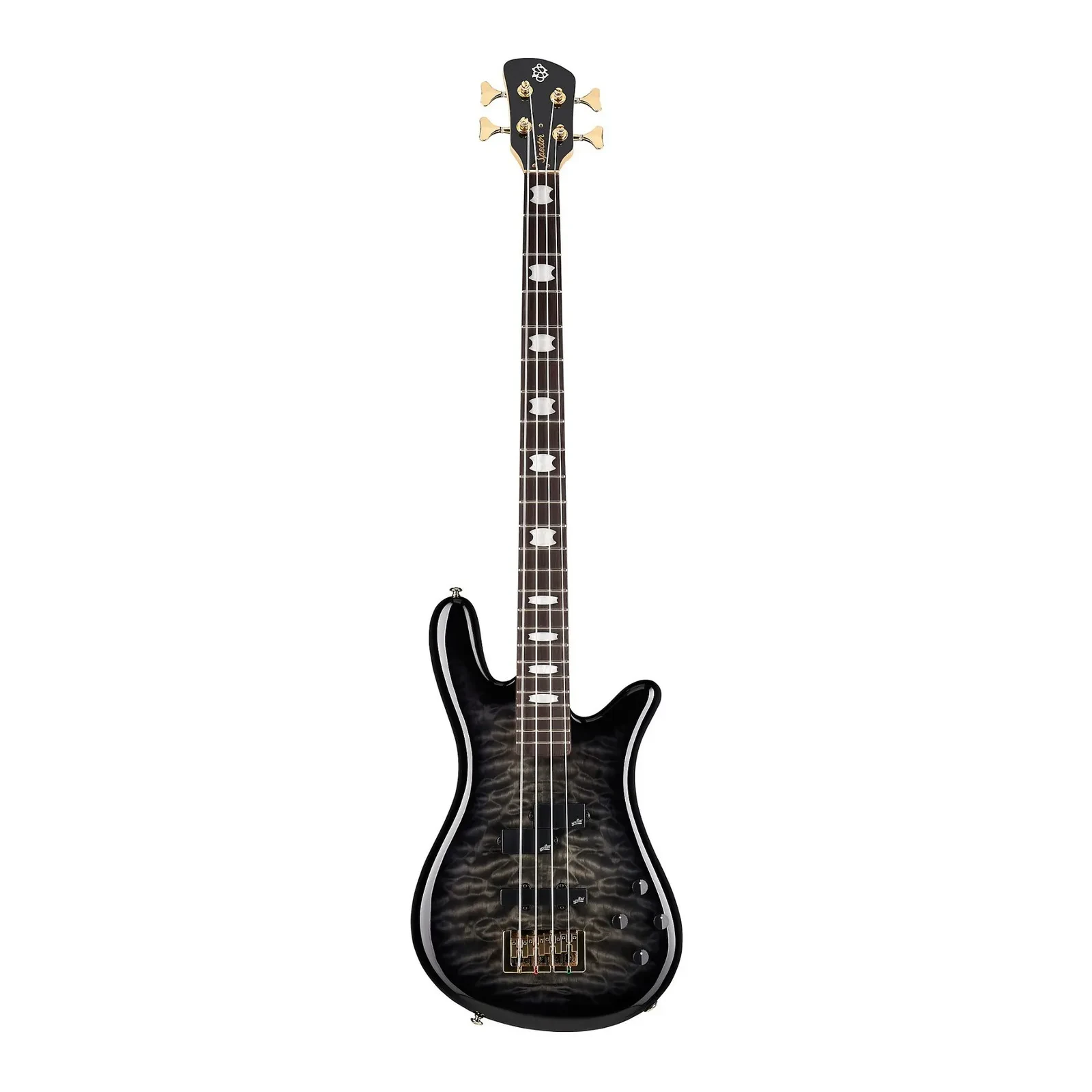 Spector Icon NS-2 Bolt-On 4-String Electric Bass Guitar (Black Stain Gloss)