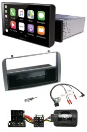 Pioneer Bluetooth Lenkrad DAB USB Autoradio für Alfa 147 GT anthrazit Ablage