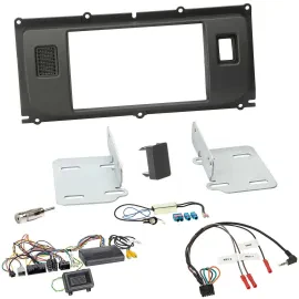 Einbauset Lenkradadapter Doppel DIN Autoradio für Land Rover Evoque Blindstopfen