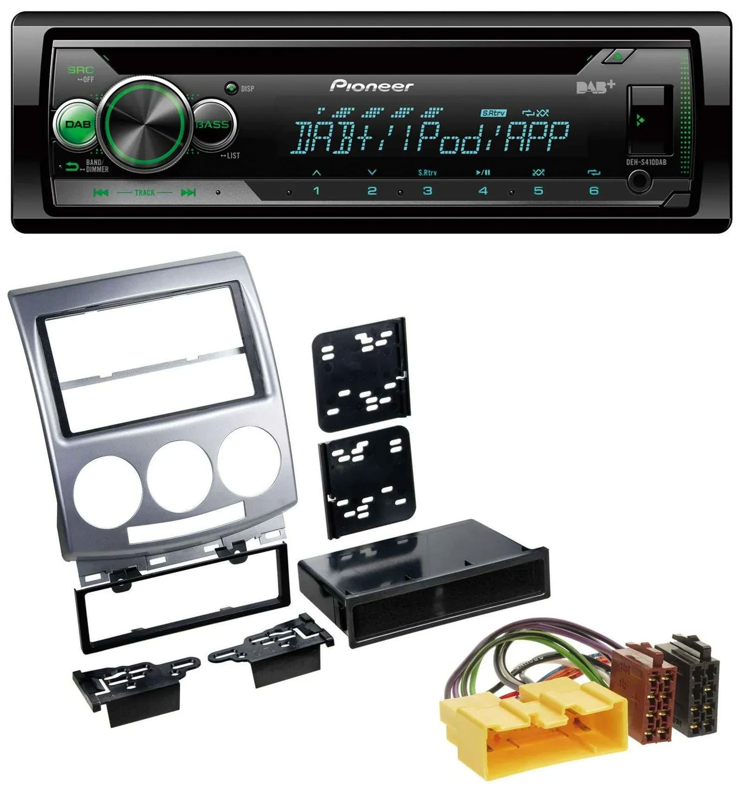 Автомагнитола для Mazda 5 (2005–2010) Pioneer USB MP3 DAB AUX CD