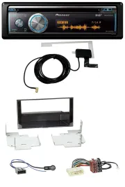 Pioneer Bluetooth DAB MP3 USB CD Autoradio für Nissan Micra (2013-2017) piano