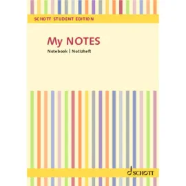 Тетрадь для нот Schott Music Notenheft DIN A6