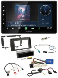 Автомагнитола для Dacia Duster (с 2021) Kenwood Bluetooth, USB, DAB