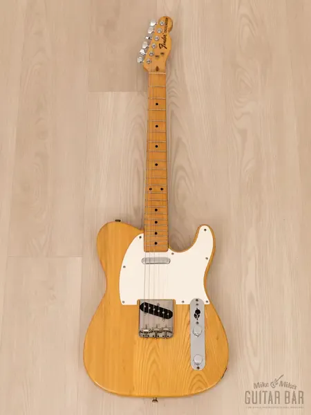 Электрогитара Fender Telecaster ‘72 Vintage Reissue TL72-58 Natural Japan 1992 w/Case