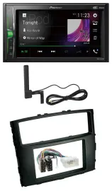Pioneer MP3 DAB AUX 2DIN Bluetooth Autoradio für Mitsubishi Pajero 2006-2014