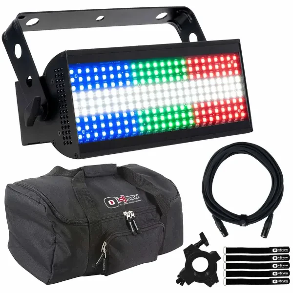 ADJ JOLT 300 High Powered Multi-Use RGBW LED Strobe Fixture with Case