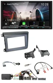 Kenwood Lenkrad 2DIN USB DAB Bluetooth Autoradio für Honda Civic US Modelle 2012