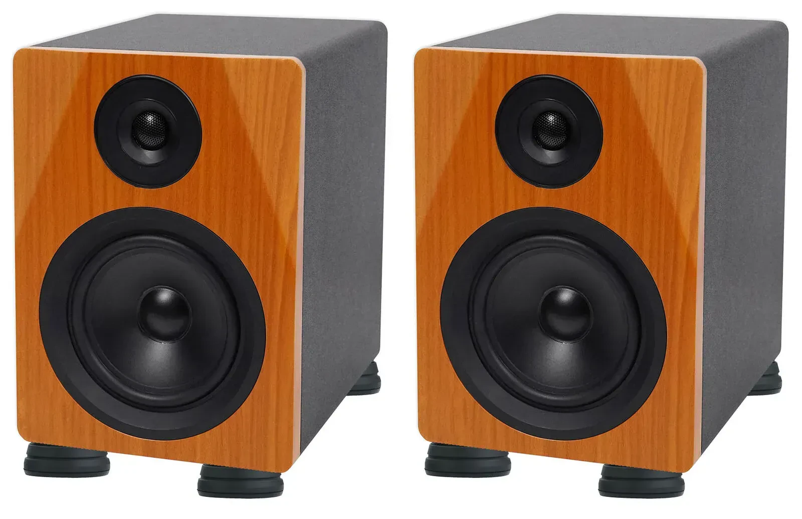 Активный студийный монитор Rockville DPM5 Wood (пара)