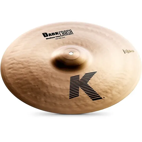 Тарелка барабанная Zildjian 18" K Dark Medium Thin Crash