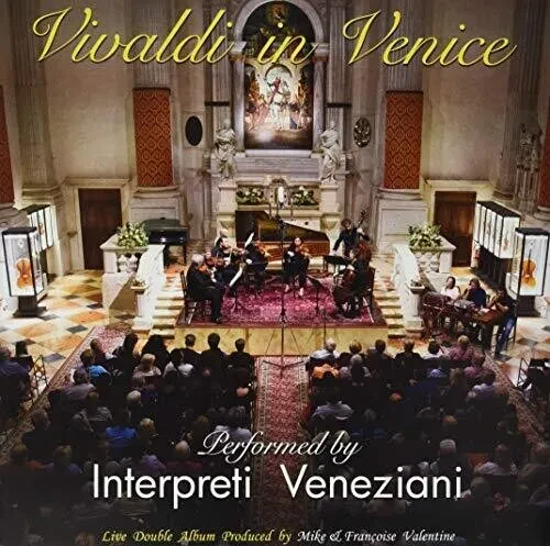 Виниловая пластинка Interpreti Veneziani Chamber Orchestra - Vivaldi in Venice [New Vinyl LP] 180 Gr