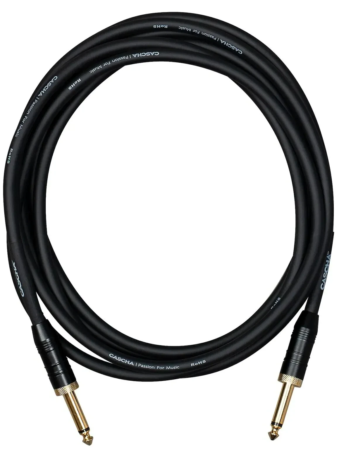 Инструментальный кабель Cascha CCP-G1SBK9 Black 9 м