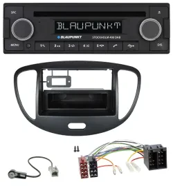 Blaupunkt MP3 Bluetooth DAB CD USB Autoradio für Hyundai i10 (2008-2013) schwarz