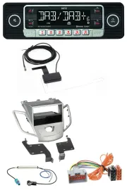 Dietz DAB Bluetooth USB MP3 Autoradio für Ford Fiesta 08-10 JA8 ohne Display sil