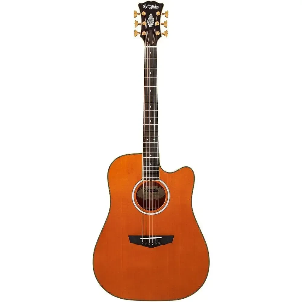Электроакустическая гитара D'Angelico Excel Bowery Dreadnought Vintage Natural
