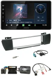 Автомагнитола для BMW X3 E83 (2004–2010) Kenwood Bluetooth, USB, DAB, поддержка кнопок на руле