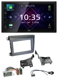 JVC DAB 2DIN MP3 Bluetooth USB Autoradio für Honda Civic US Modelle 2012-2015