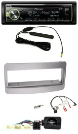 Автомагнитола Pioneer MP3 USB CD DAB для Toyota RAV4 2001–2006, темно-серый