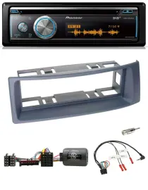Pioneer Lenkrad DAB USB CD Bluetooth Autoradio für Renault Scenic Megane 1996-20